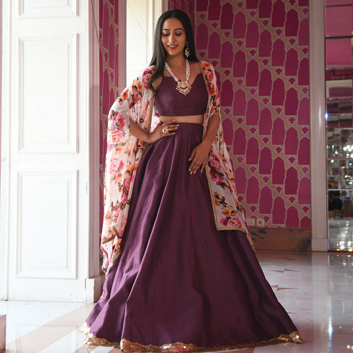 Sadabahar Lehenga set