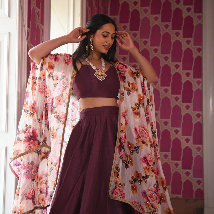 Sadabahar Lehenga set