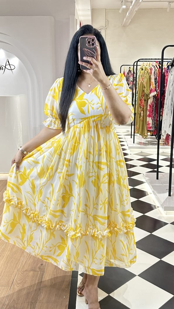 Women cotton frock style dress